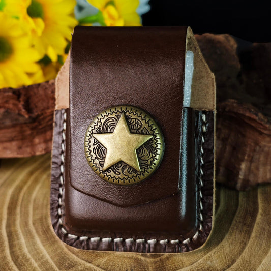 Ravenha Western Leather Lighter Holster – EDC Belt Case