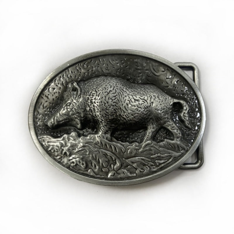 Boar Head Western Buckle
