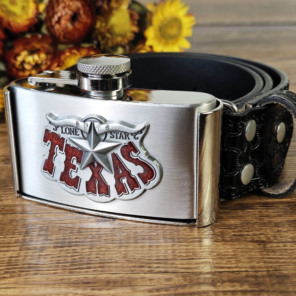 Texas Lone Star Flaschengürtel