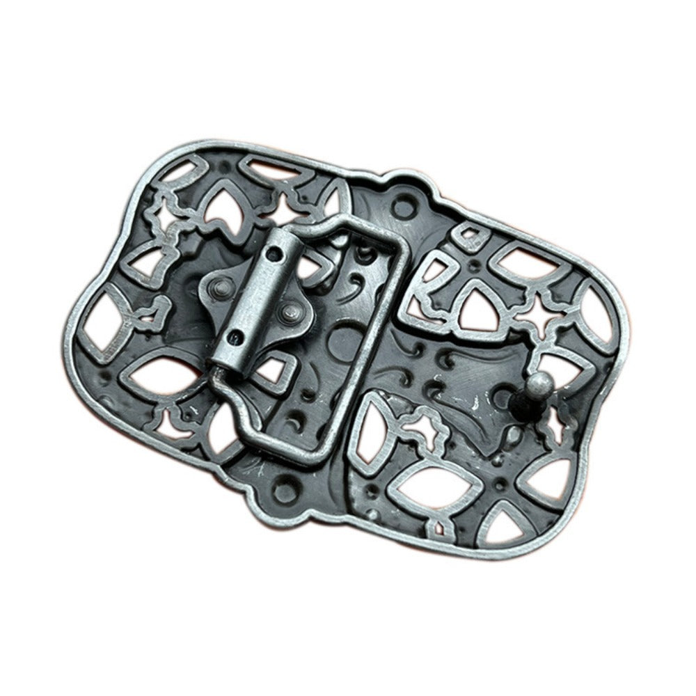 Vintage Red Cross Western Cowboy Belt Buckle