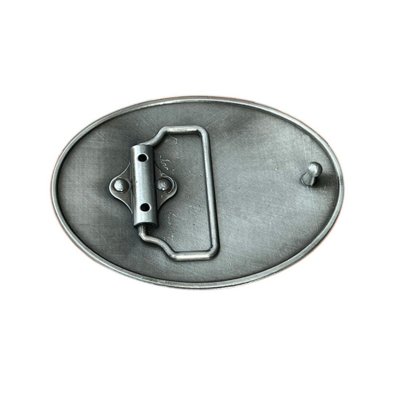Texas Lone Star belt buckle with classic Western design
