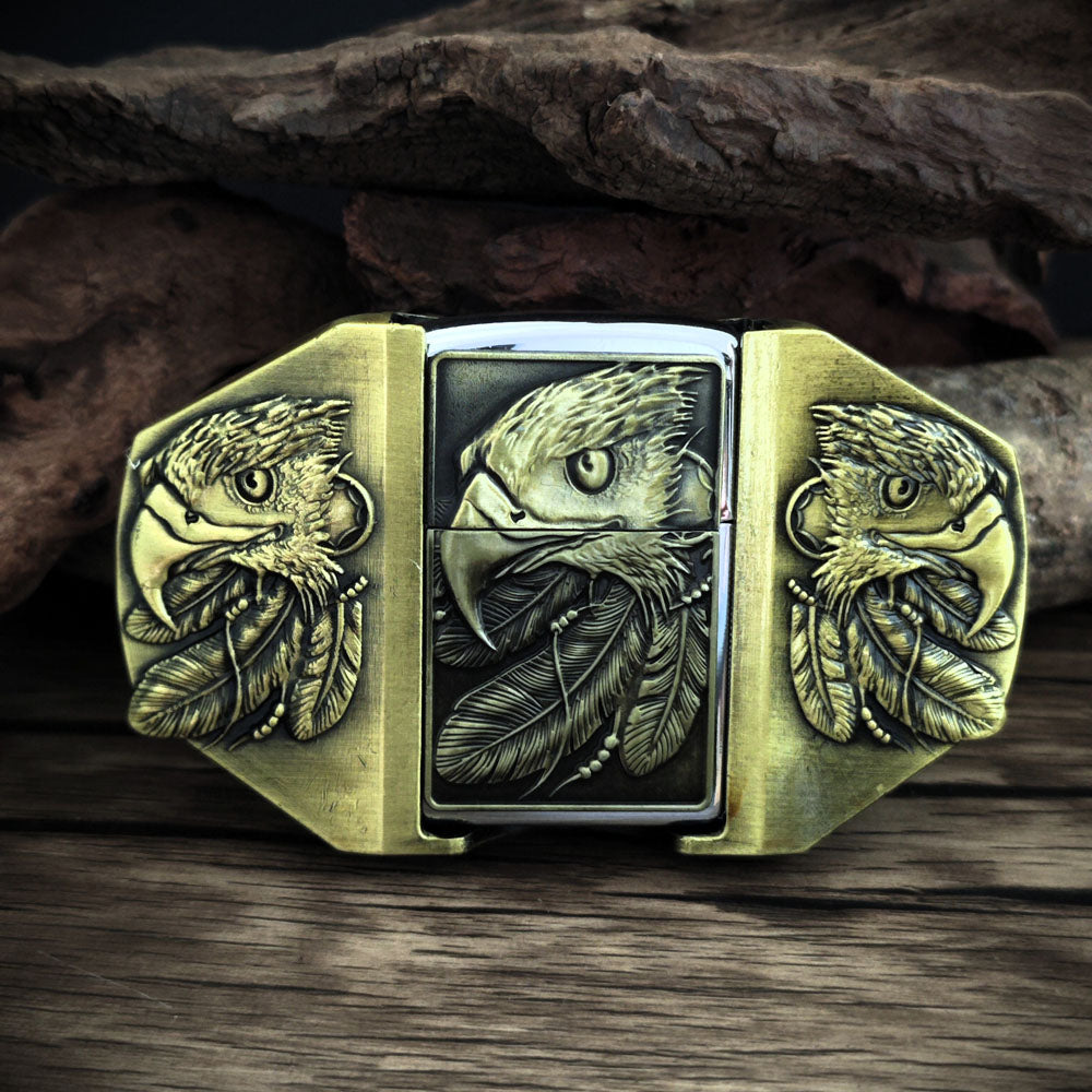 Belt Buckle With Lighter