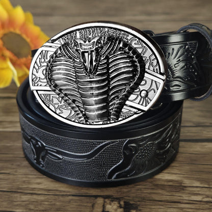 Western Cowboy Belt with Hidden Tool