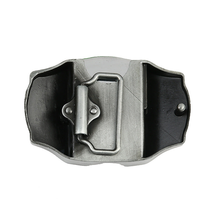 Western Eagle Belt with Skull Lighter Buckle