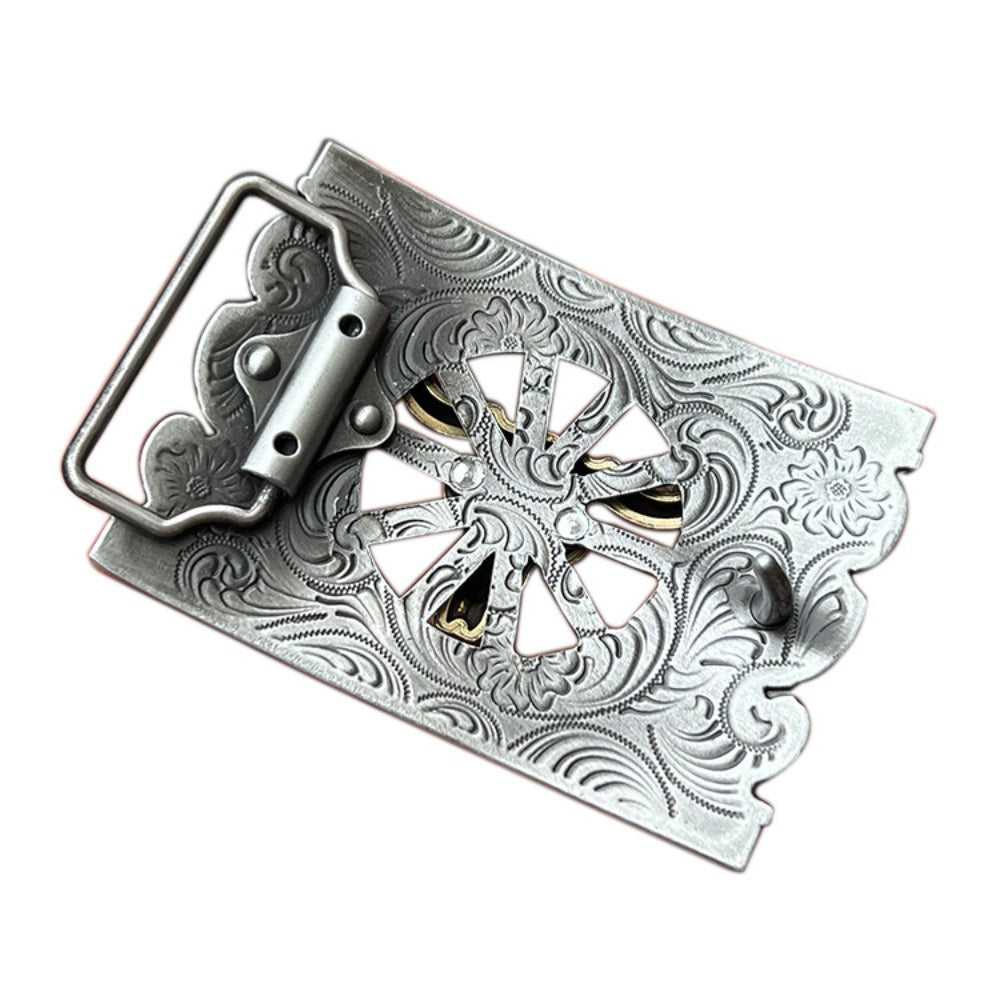 Rodeo Bull Rider Belt Buckle – Western Cowboy 3D Design