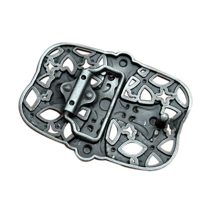 Vintage Red Cross Western Cowboy Belt Buckle