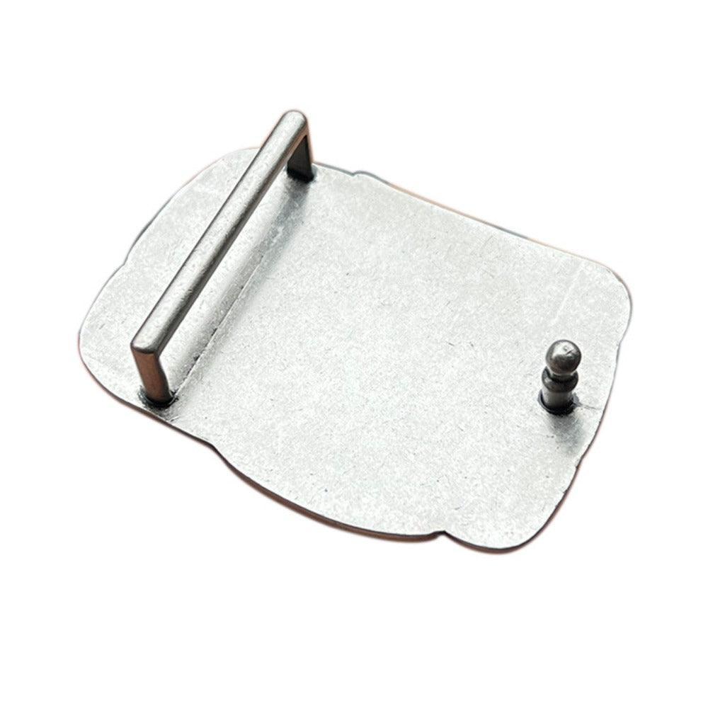 3D Rhino Head Belt Buckle – Detailed Western Statement Piece