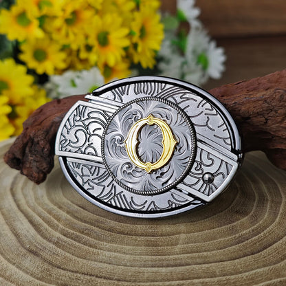A–Z Letter Western Belt Buckle Multi-Tool