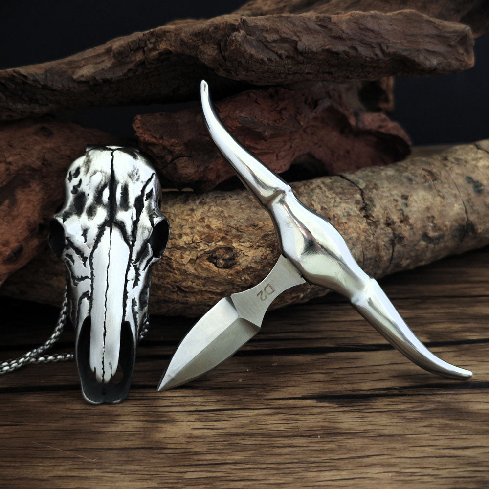 Longhorn Skull Necklace