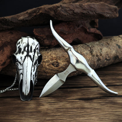Longhorn Skull Necklace