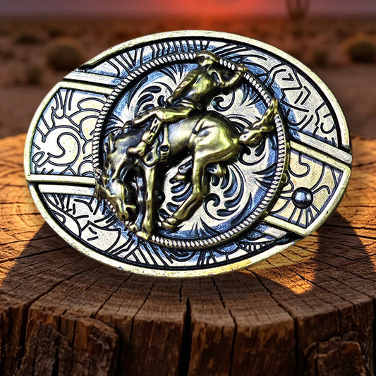 Rodeo Western Belt & EDC Jewelry Set