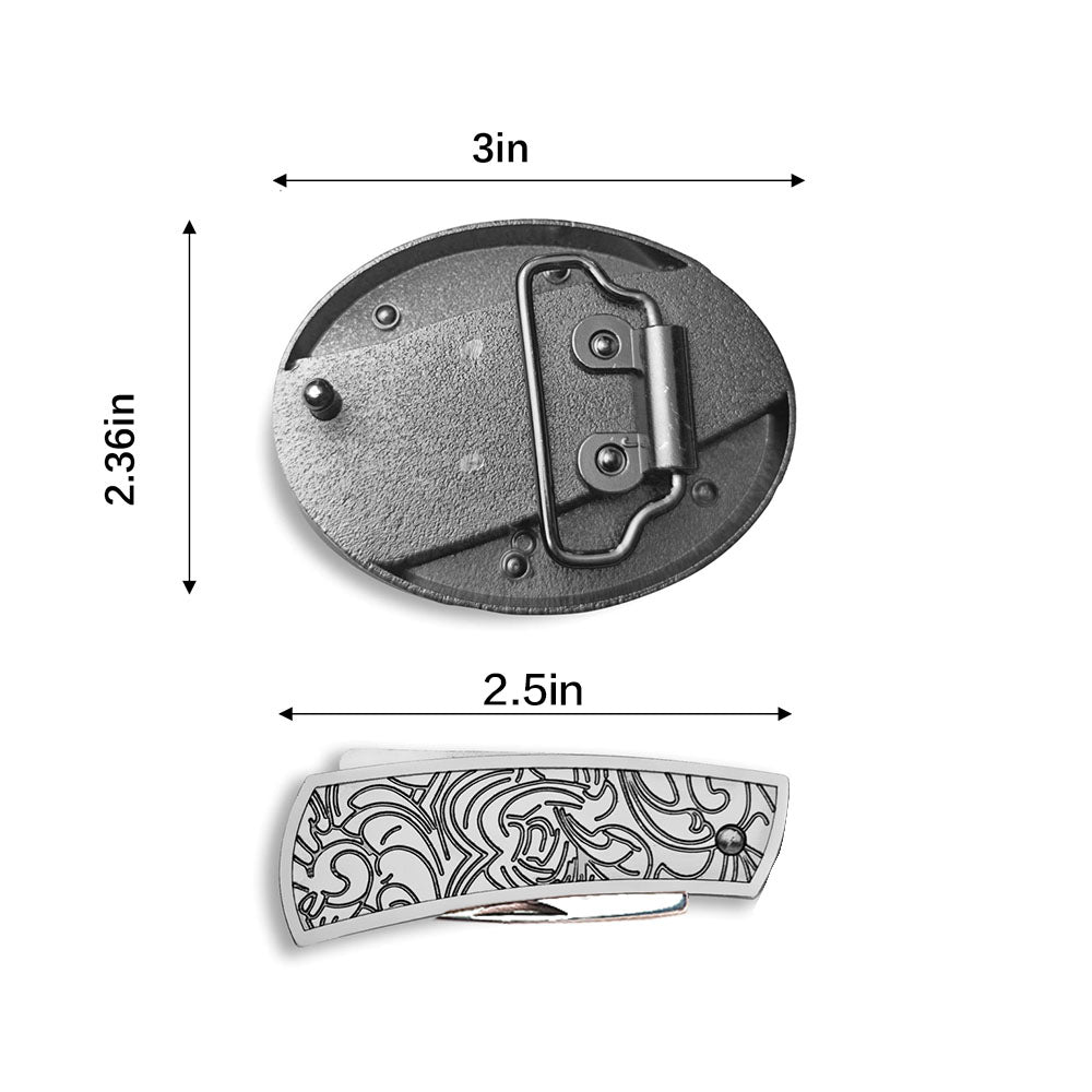 Multifunctional EDC Belt Buckle - Cowboy Collection