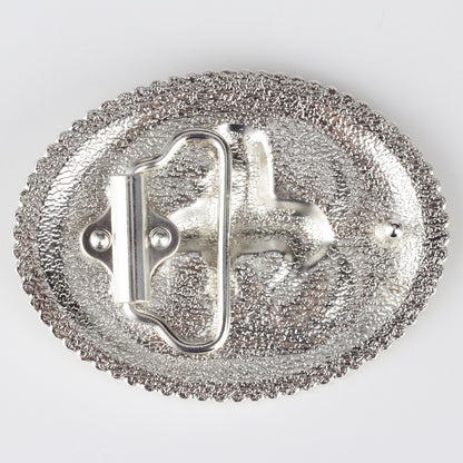 End of the Trail Western Horseman Belt Buckle