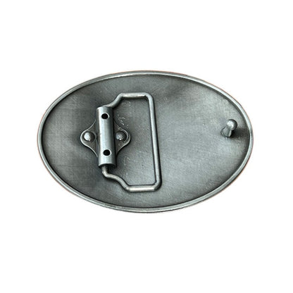 Texas Lone Star belt buckle with classic Western design