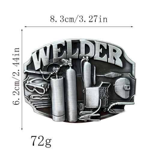 Welder Western Belt Buckle
