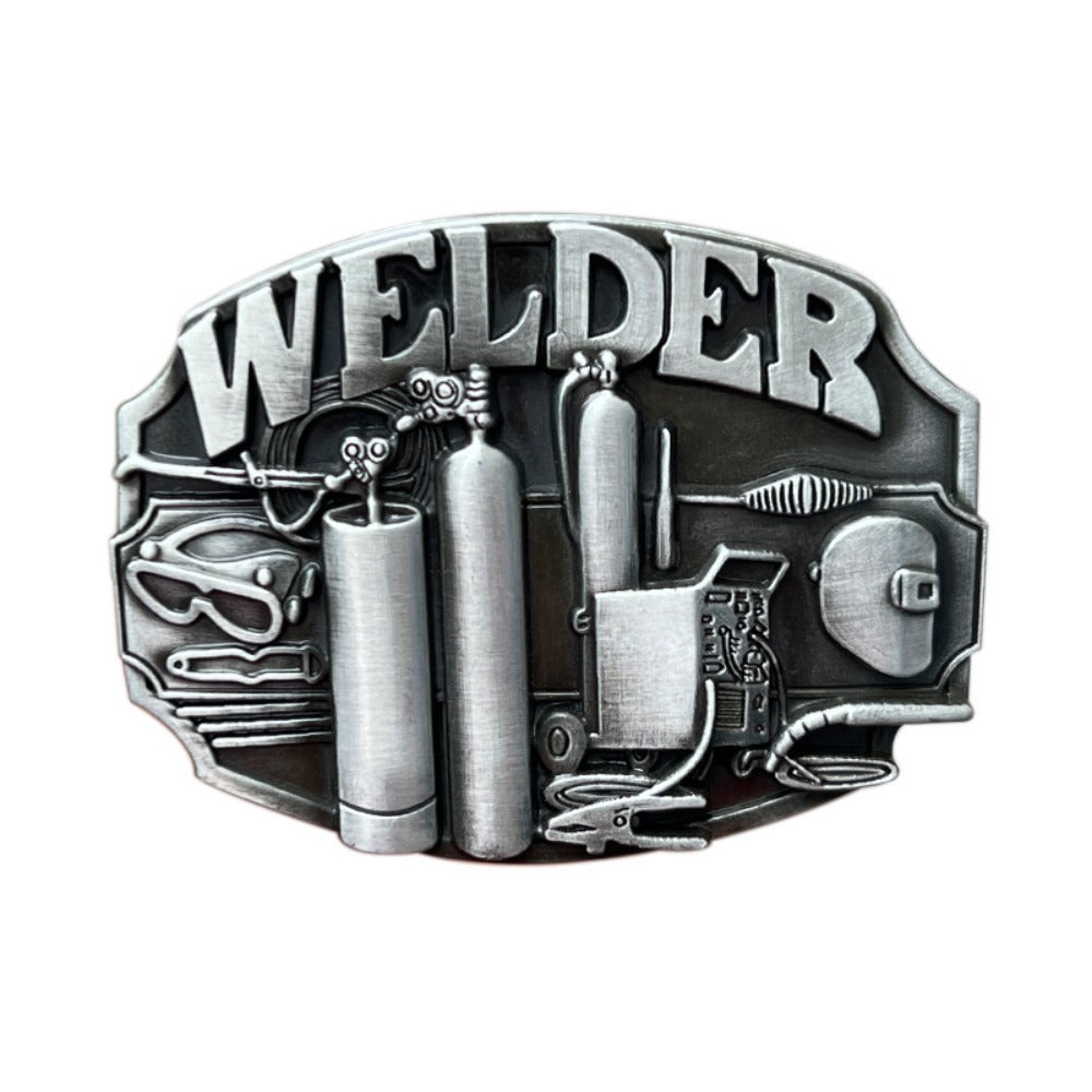 Welder Western Belt Buckle