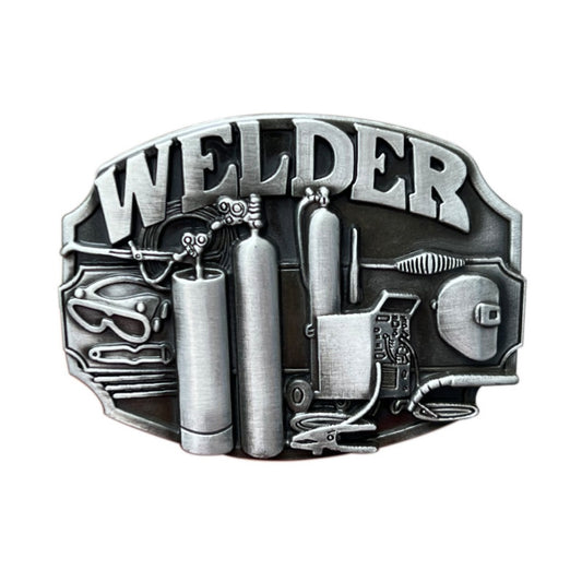 Welder Western Belt Buckle