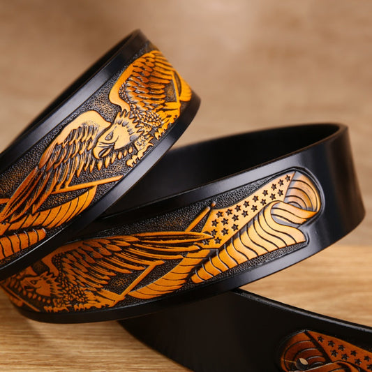 Second Amendment Cowboy Belt