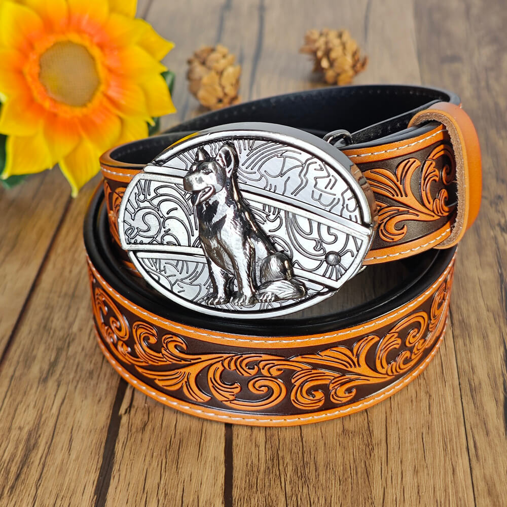 Gürtel im Western-Stil mit Country-Prägung