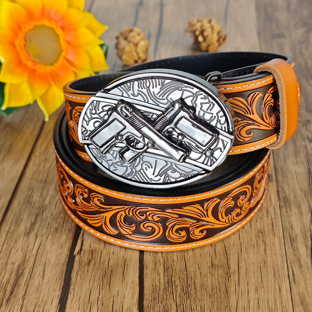 Gürtel im Western-Stil mit Country-Prägung