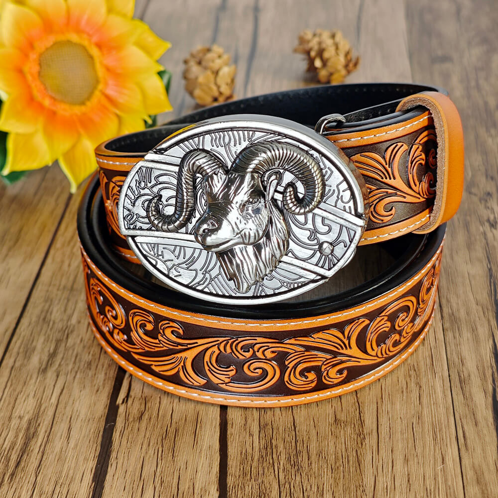 Gürtel im Western-Stil mit Country-Prägung