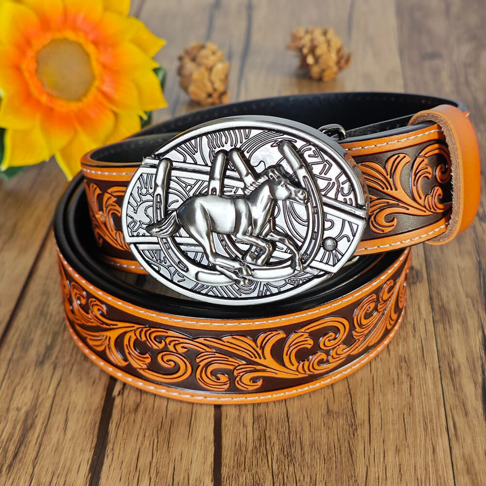 Gürtel im Western-Stil mit Country-Prägung