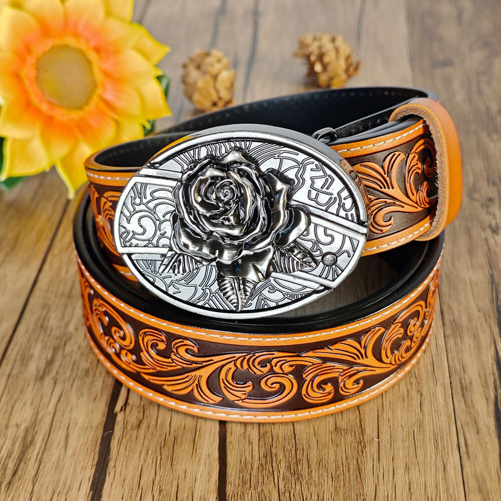Gürtel im Western-Stil mit Country-Prägung