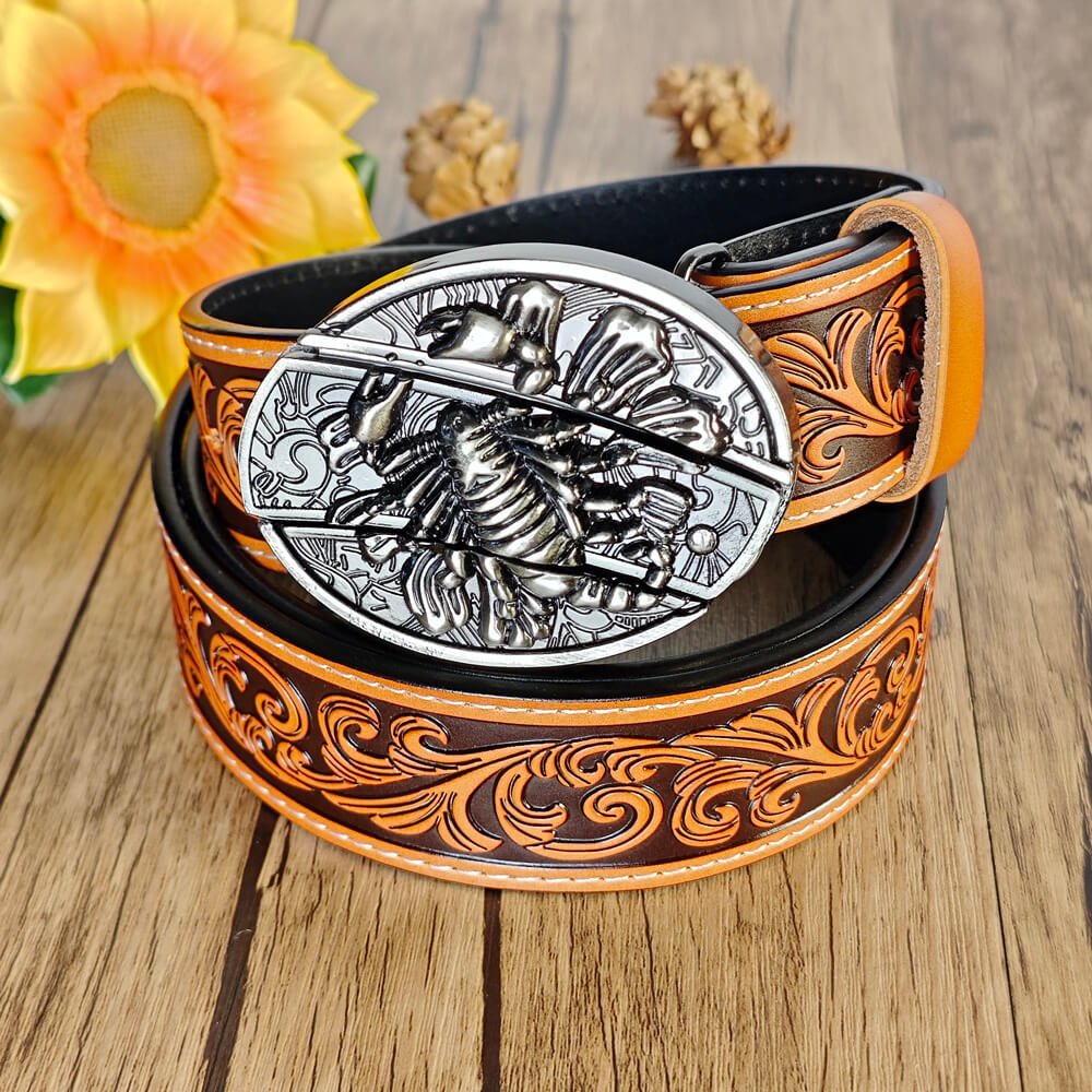 Gürtel im Western-Stil mit Country-Prägung