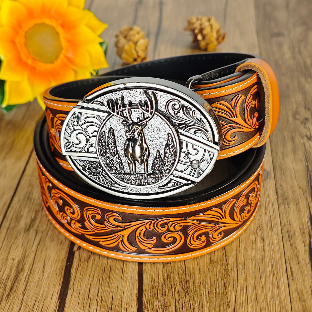 Gürtel im Western-Stil mit Country-Prägung