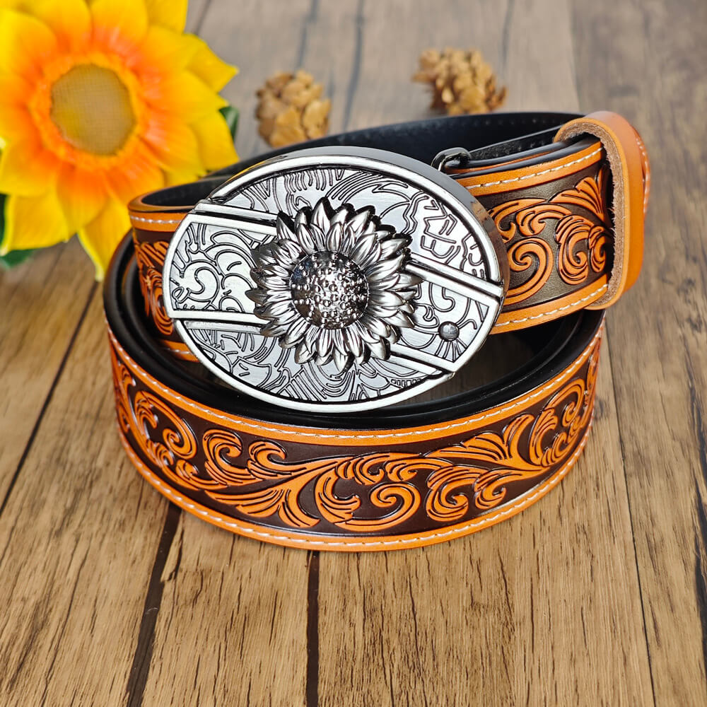 Gürtel im Western-Stil mit Country-Prägung