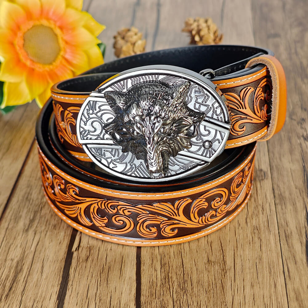 Gürtel im Western-Stil mit Country-Prägung