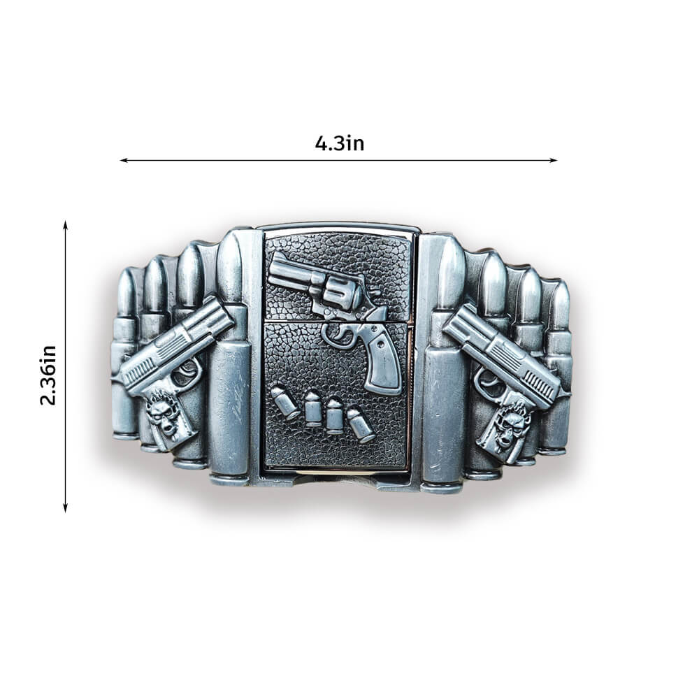 Wild West Lighter Belt Buckle