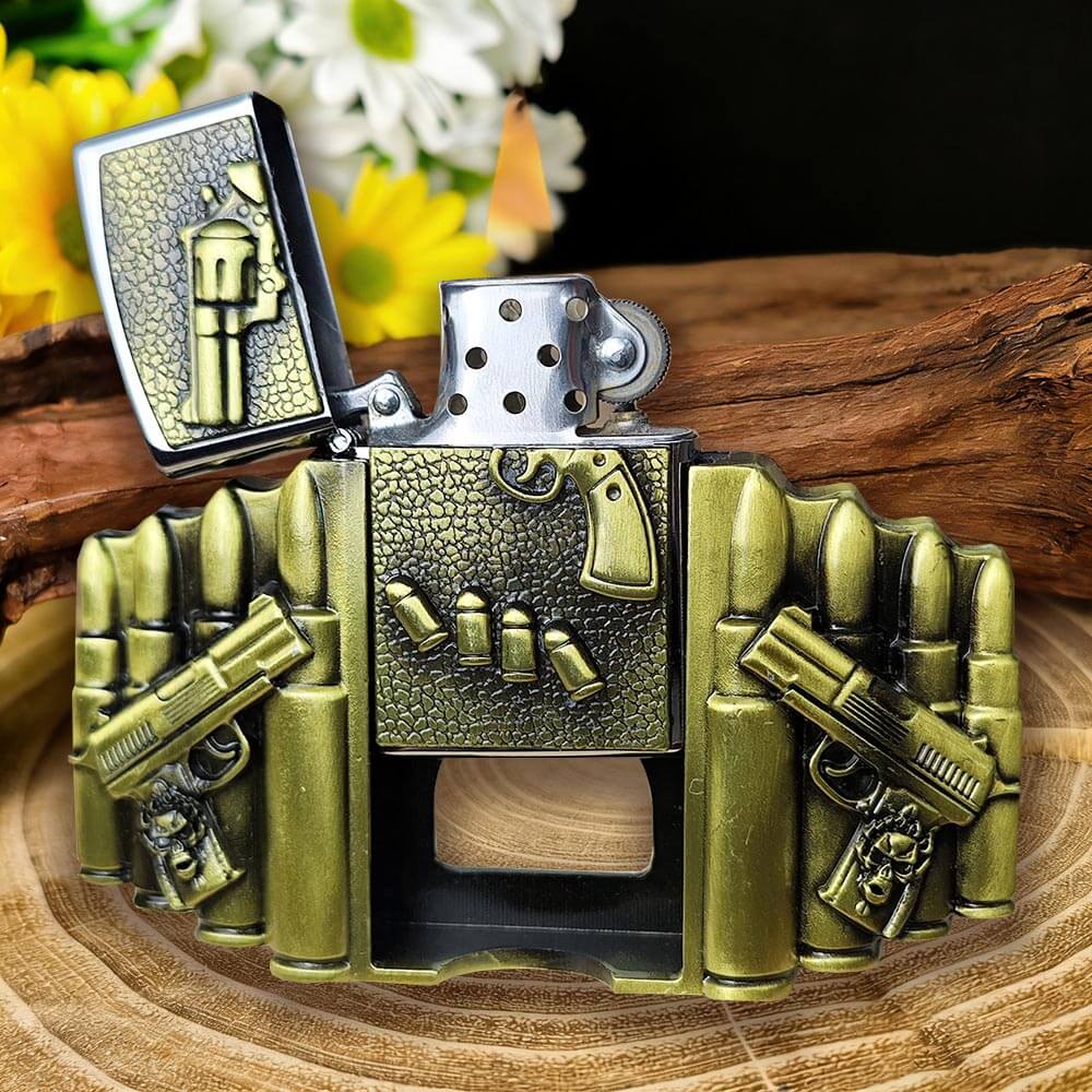 Wild West Lighter Belt Buckle