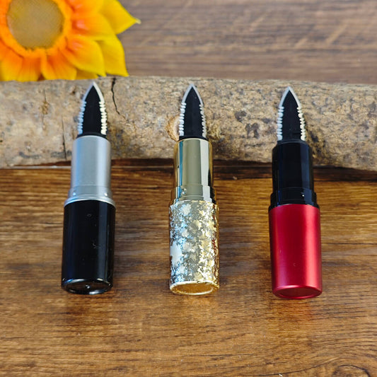 Lipstick-style letter opener for discreet everyday use